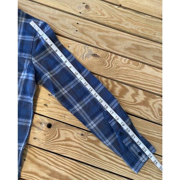 Volcom Check Button Up Shirt Size XS Men’s Blue - Picture 10 of 10